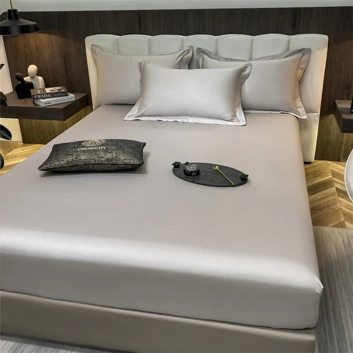 Conjunto de Roupa de Cama Lumière Casa Luxo em Algodão Egípcio