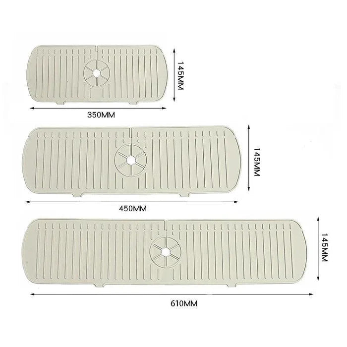 Tapete Absorvente para Torneira de Cozinha Lumière Casa - Protege a Bancada da Pia com Microfibras de Silicone