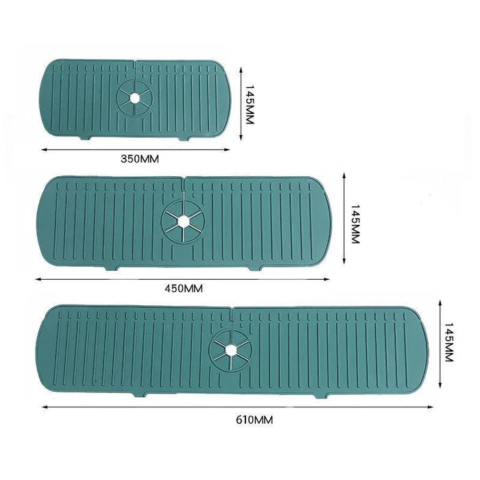 Tapete Absorvente para Torneira de Cozinha Lumière Casa - Protege a Bancada da Pia com Microfibras de Silicone